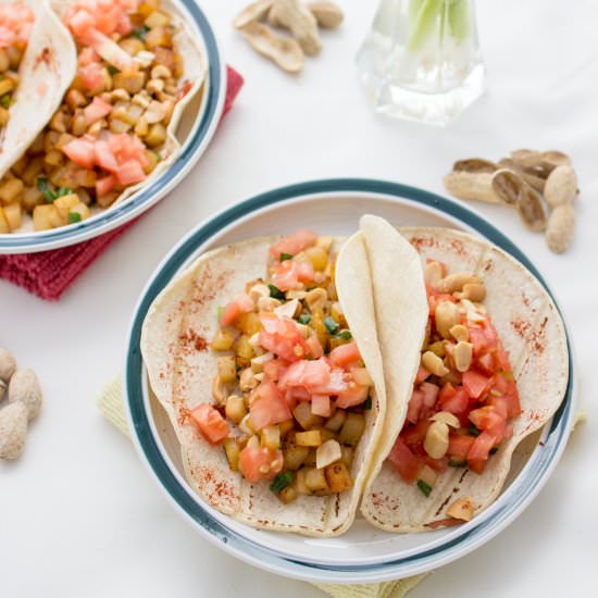 Crispy Potato Tacos
