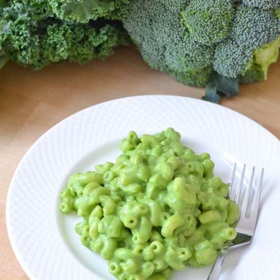 Healthy Green Mac and Cheese