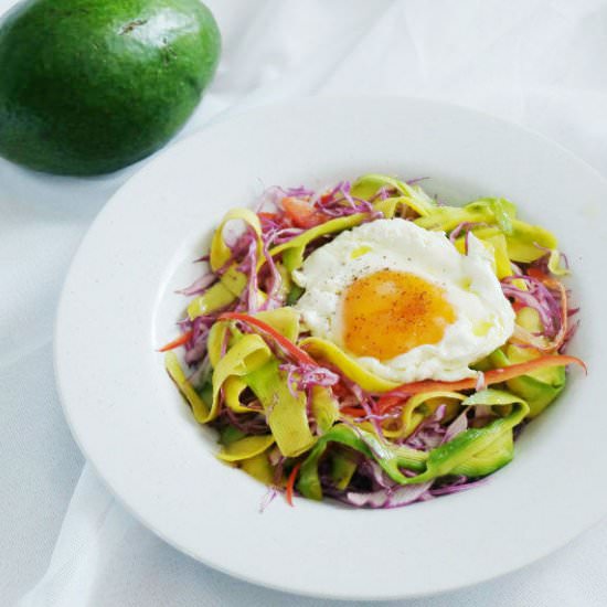 Avocado Ribbons Salad
