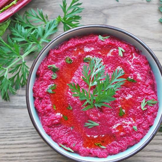 Beet Tahini Dip