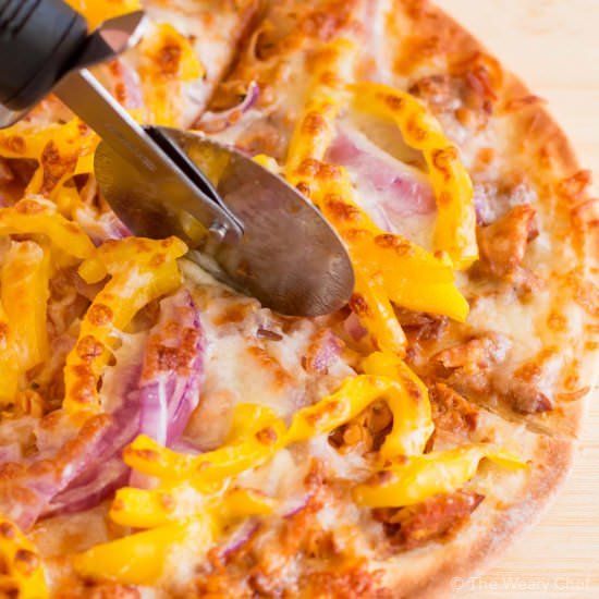 Quick Tilapia Pizza