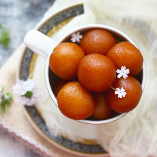 Paneer Gulab Jamun