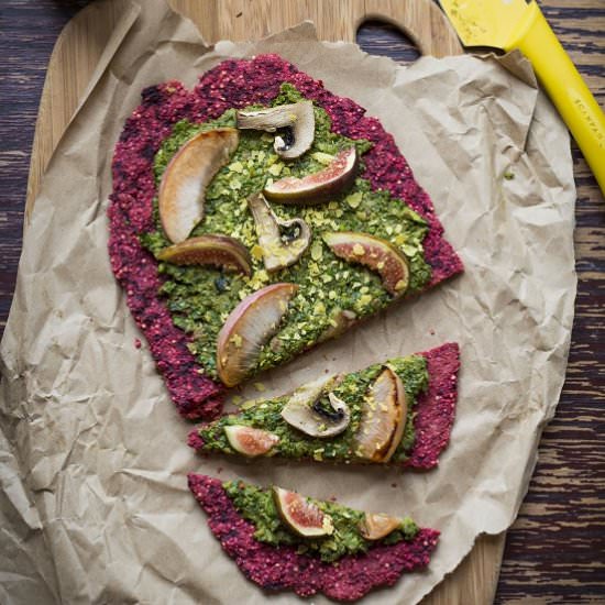 Veggie powered pizza