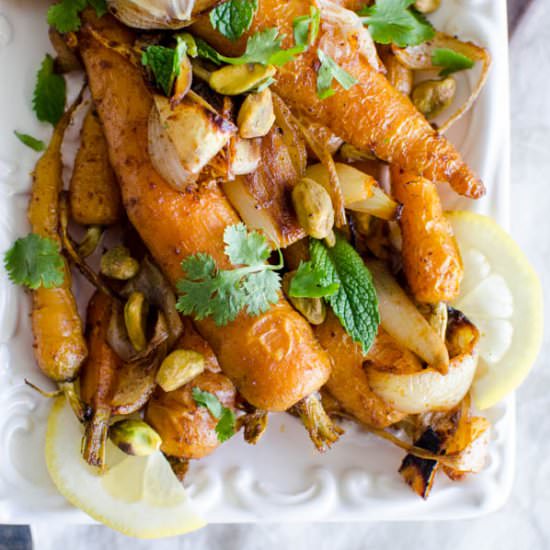 Roasted Spiced Carrots