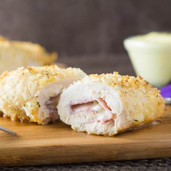 Baked Chicken Cordon Bleu