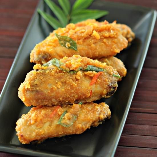Salted Egg Yolk Wings
