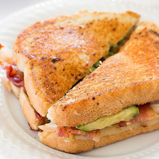 Avocado Grilled Cheese Sandwich