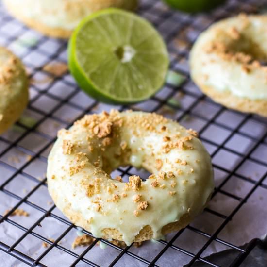 Key Lime Pie Donuts
