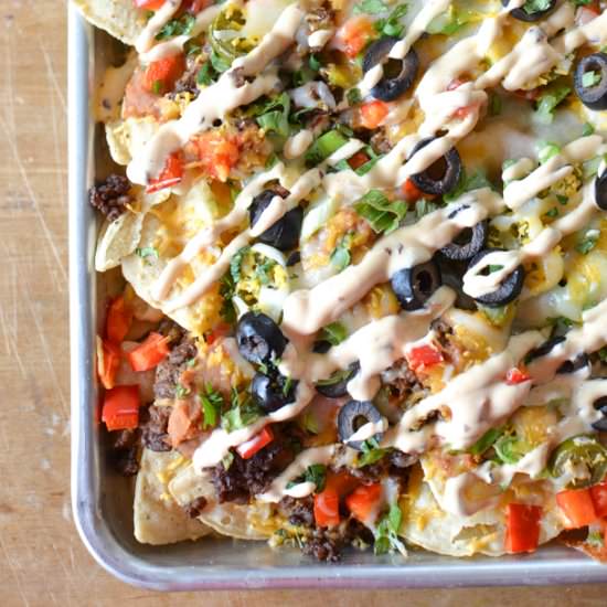 Restaurant Style Nachos