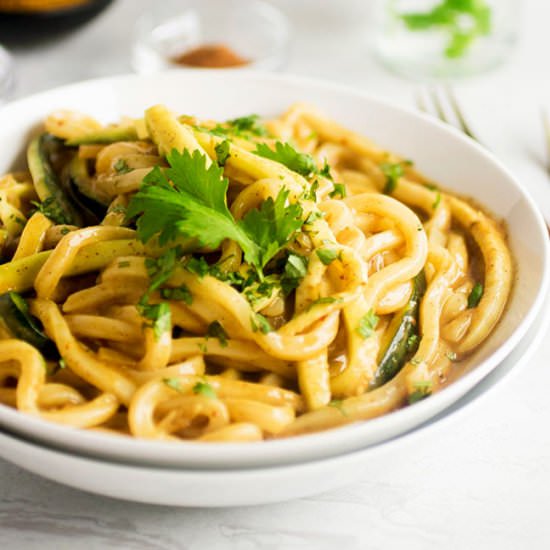 udon zucchini noodle bowls