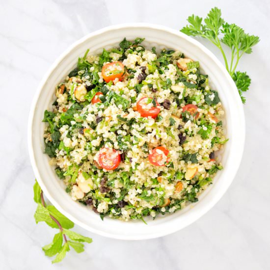 Kale and Quinoa Tabouleh