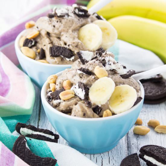 Vegan Oreo Ice Cream