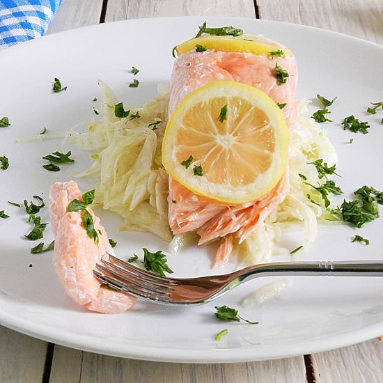 Poached Salmon