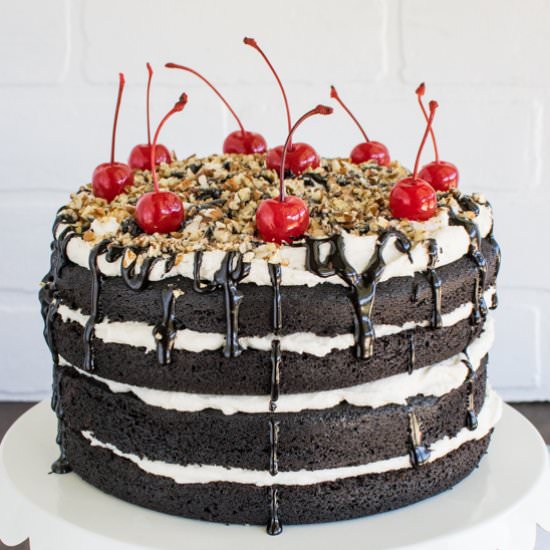 Dark Chocolate Layer Cake