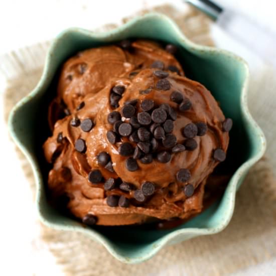 Healthy Chocolate Ice Cream