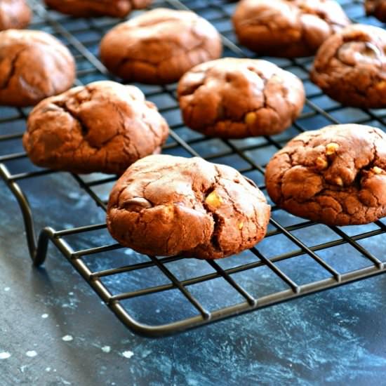 Triple Chocolate Cookies