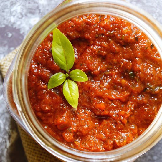 Fresh Tomato Marinara Sauce