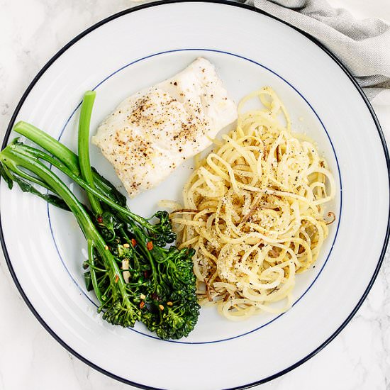 Roasted Lemon Cod