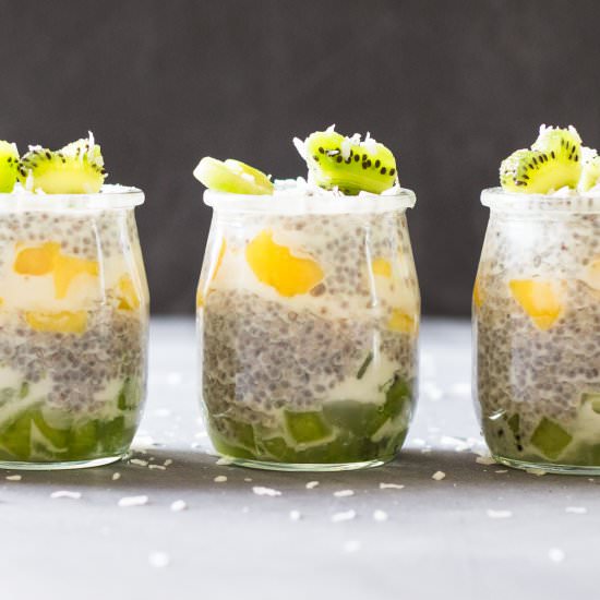 Tropical Chia Pudding
