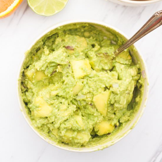 Mango Citrus Guacamole