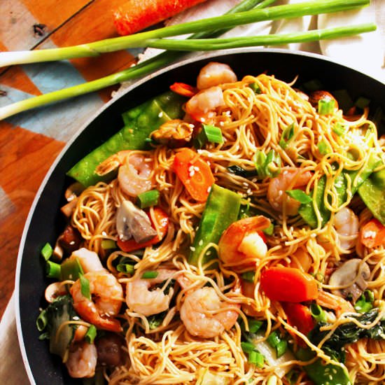Shrimp Lo Mein