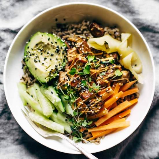 Dynamite Plant Power Sushi Bowls