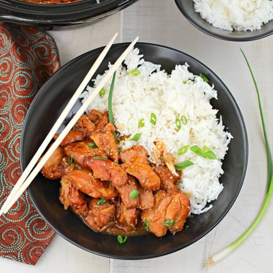 Slow Cooker Sesame Chicken