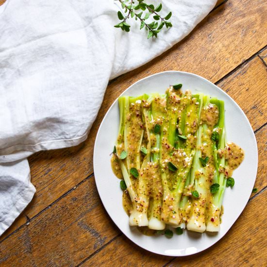 Leeks Vinaigrette