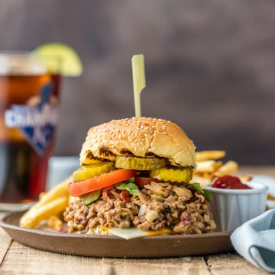 Bacon Cheeseburger Sloppy Joes