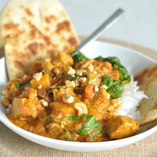 Chicken & Butternut Coconut Curry