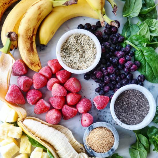 Make Ahead Smoothie Packs
