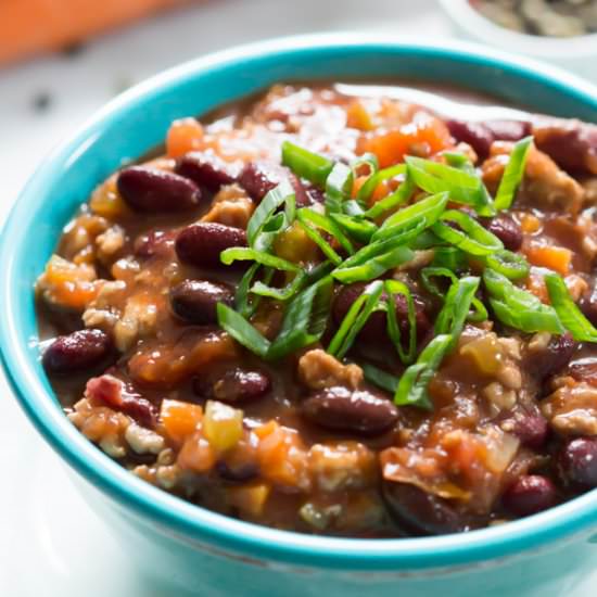 Super Easy Slow Cooker Chili