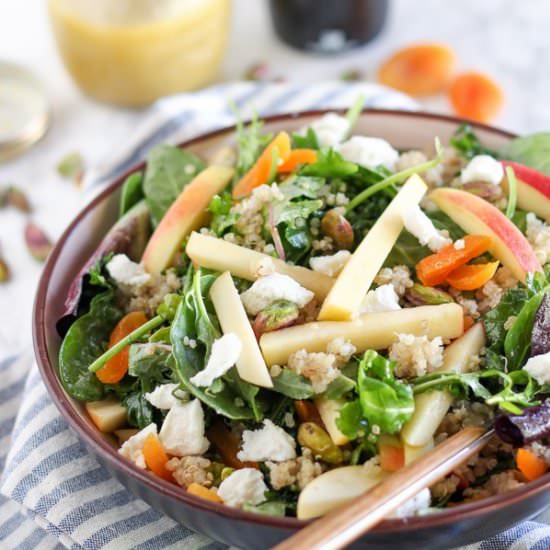 Apple, Apricot & Quinoa Salad