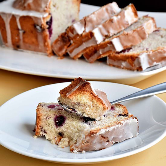 Mixed Berry Pound Cake