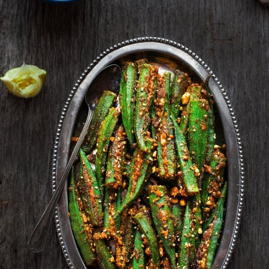 Bharwan Bhindi (Stuffed Okra)