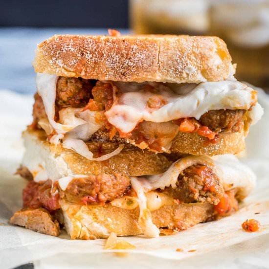 Meatball Sub Grilled Cheese
