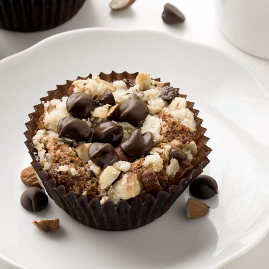 Gluten Free Chocolate Almond Muffin