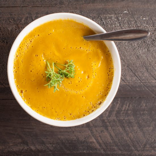 Creamy Pumpkin Maple Bisque