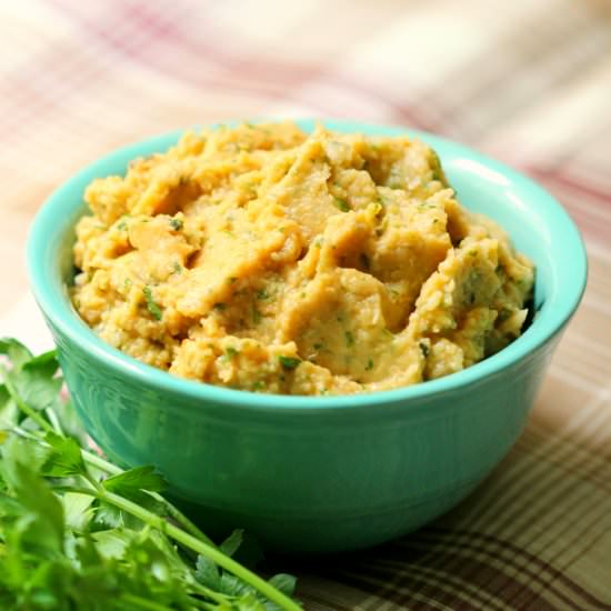 Spicy Garden Carrot Hummus