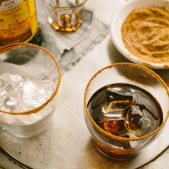The Kicking Bull (Kahlua + Tequila)