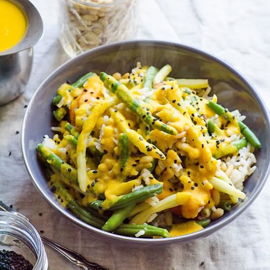 Frozen Vegetables Stir Fry
