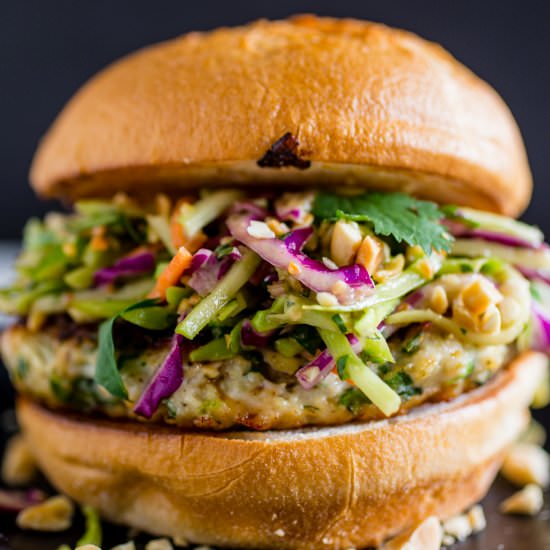 Thai Chicken Burgers
