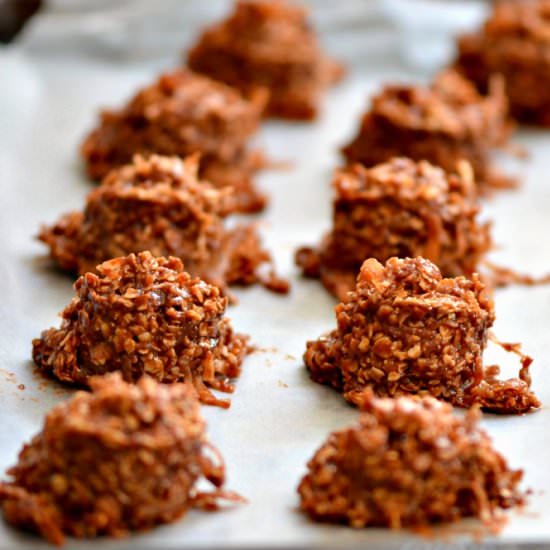 No Bake Chocolate Cookies