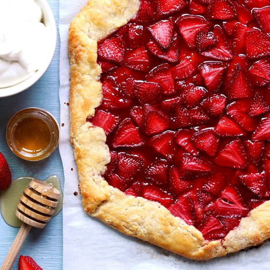 Strawberry Crostata