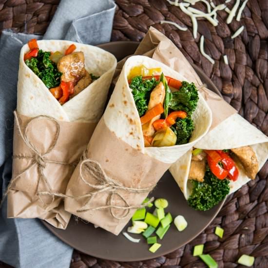 Chicken & Kale Tortillas