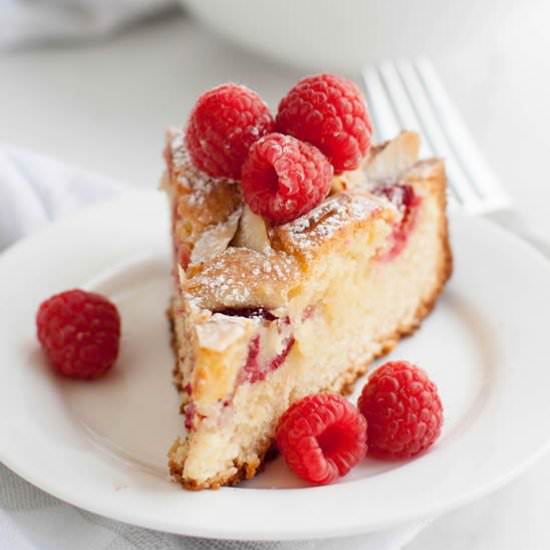 Raspberry Almond Cake