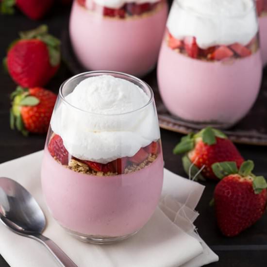 Strawberry Cheesecake Mousse