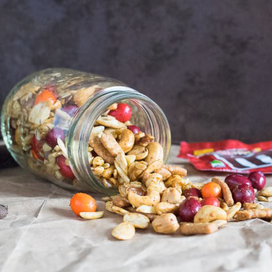 Spicy Trail Mix with M&M’s