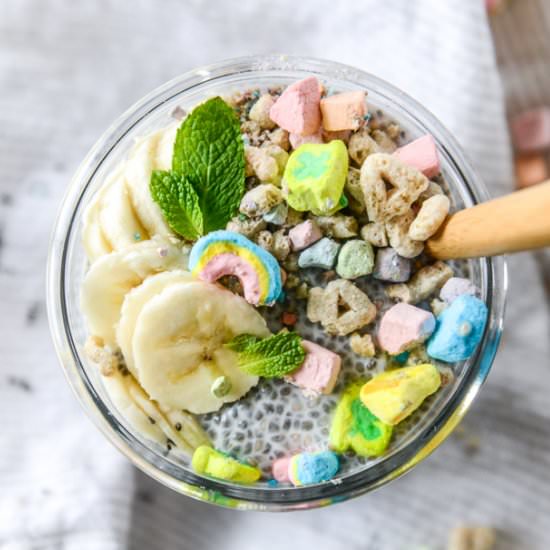 Cereal Milk Chia Pudding