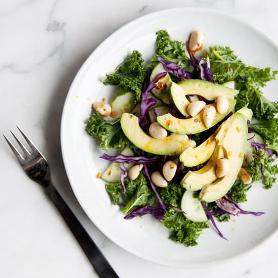 Kale + Avocado Salad